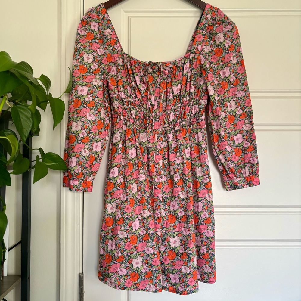 • [J. Crew] Floral Dress •